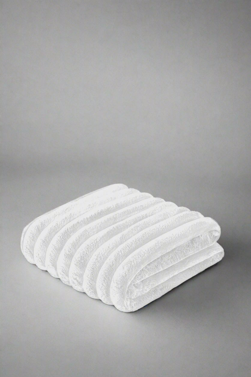 Big Cord Teddy Cloud Mink Throw 3 Colours