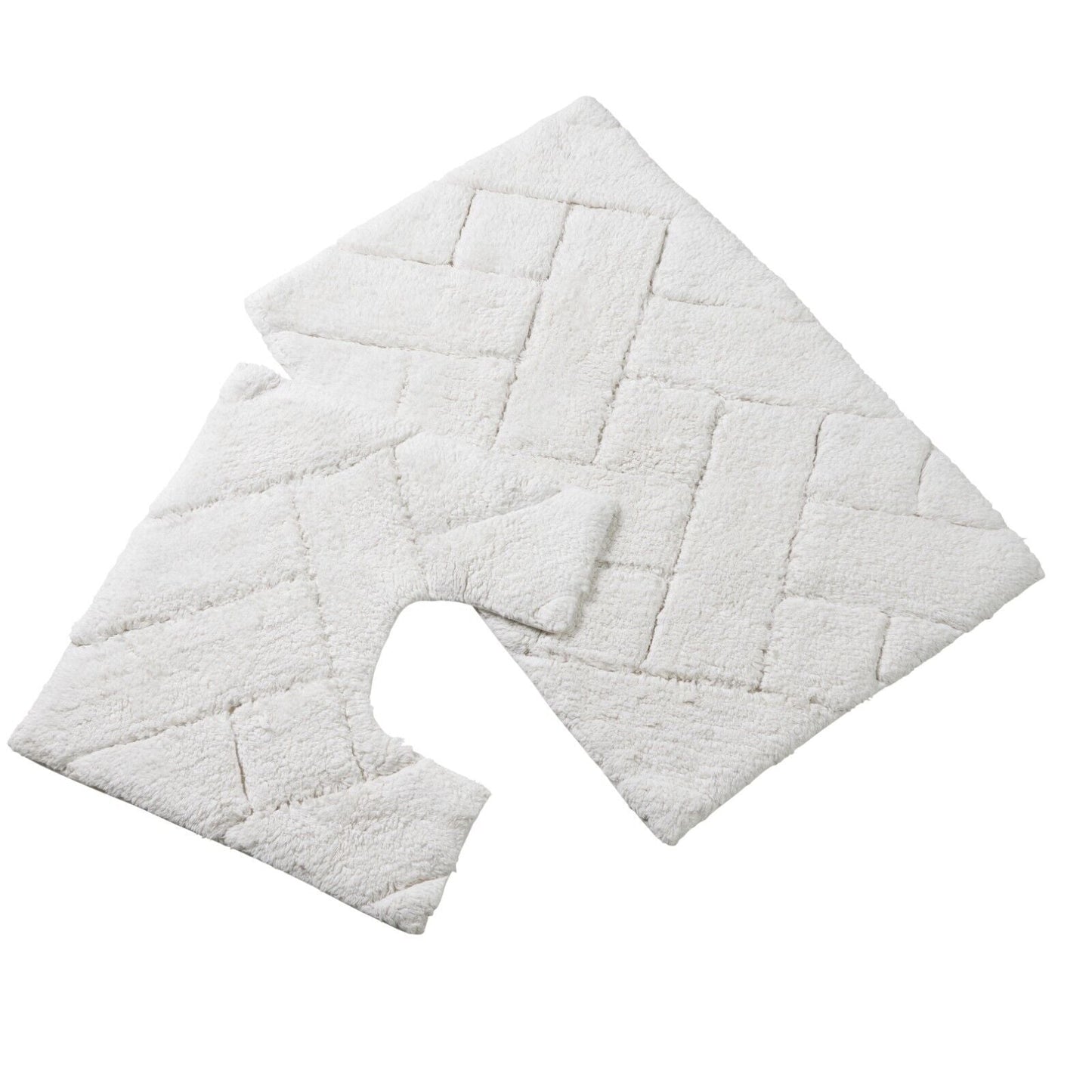 Cotton Bath Mat & Pedestal Set 7 Colours