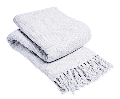Garth Knitted Pure Cotton Throw