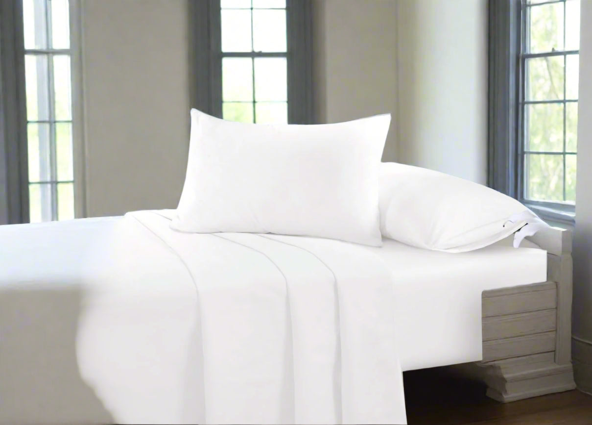 Soft Touch Luxury Microfibre Fitted Sheet 8 Colours 40 cm Depth– Home & Bath