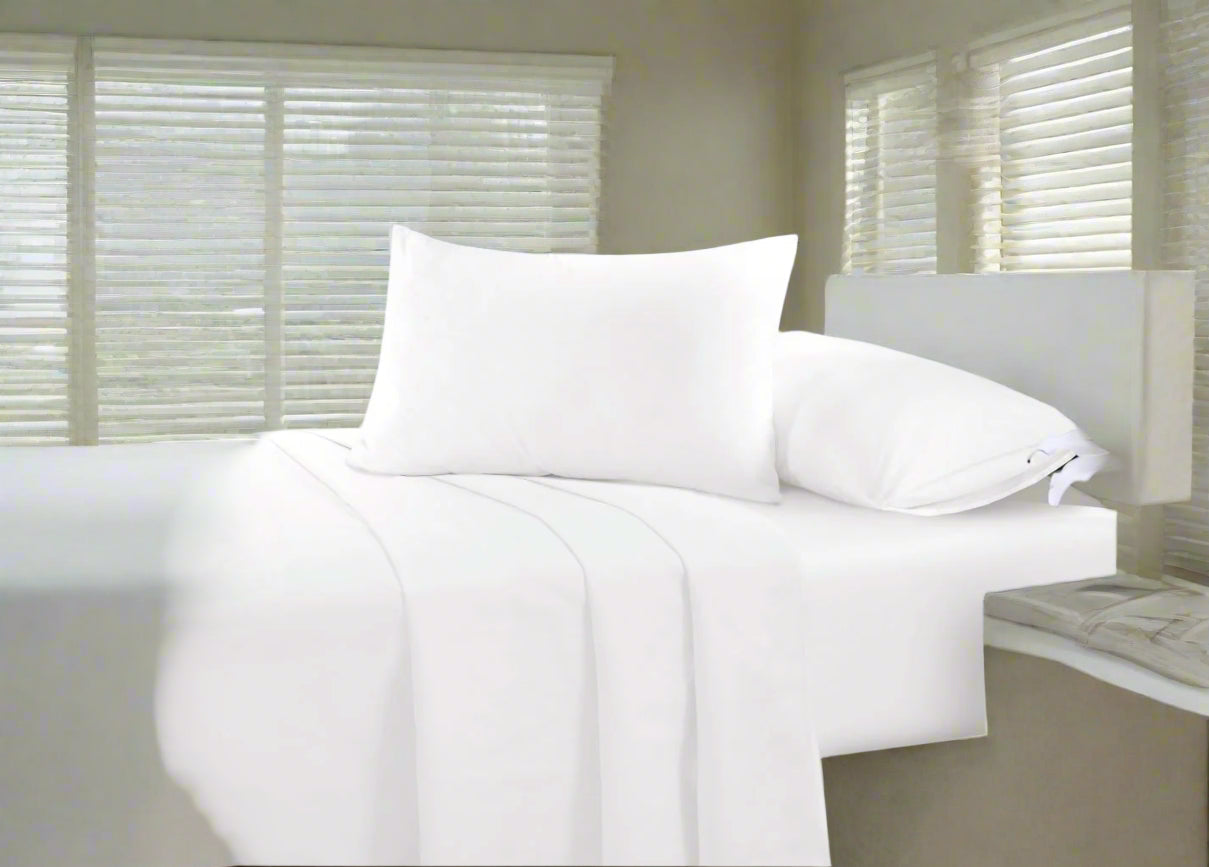 Soft Touch Luxury Microfibre Fitted Sheet 25 cm Depth– Home & Bath