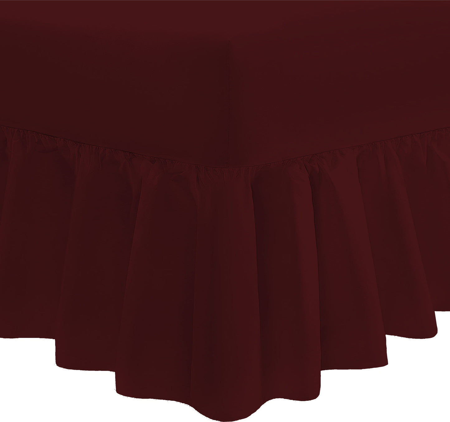 Easy Care Percale Valance Fitted Sheet 22 Colours All Bed Sizes