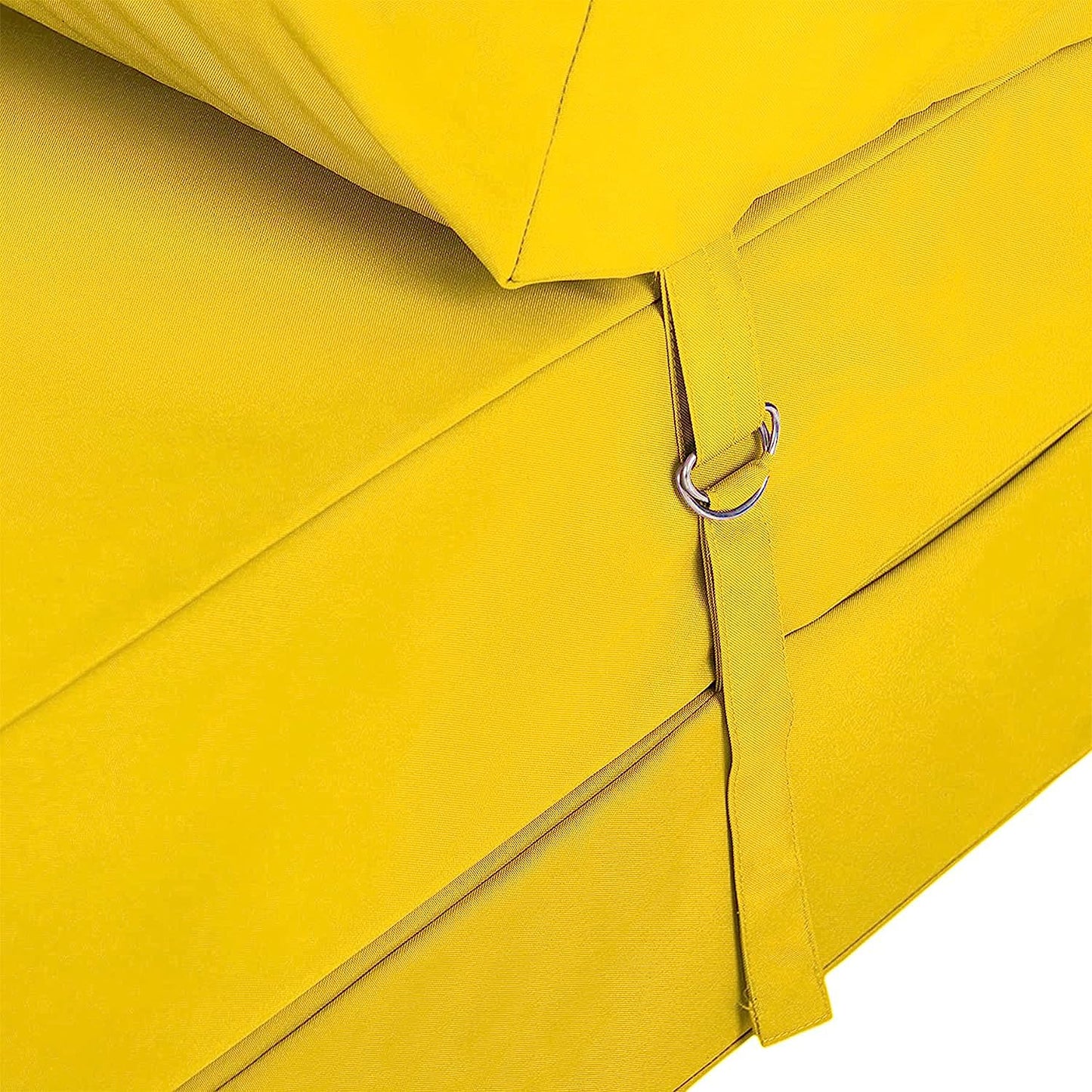 Indoor/Outdoor Fold Out Z Bed Chair | Lightweight Sofa Bed Futon with Soft Water-Resistant Cover Yellow